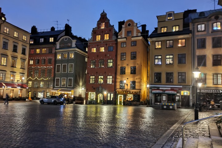 a river running through a city